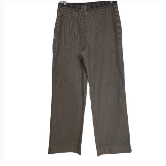 J.Jill Pants Corduroy Gray pull-on Relaxed The art and craft of J.Jill size 8 - Picture 10 of 17